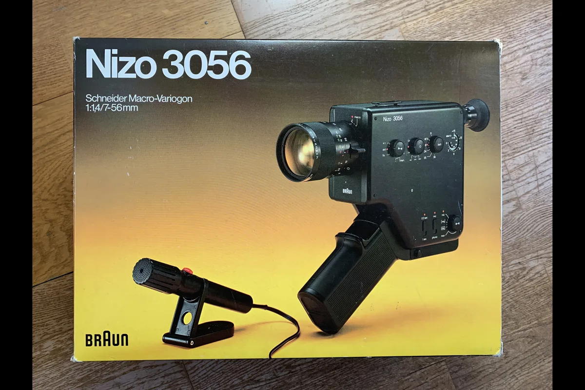 Bekommt im Herbst seine erste Super-8 Filmkamera mit Ton, eine Braun Nizo 3056.