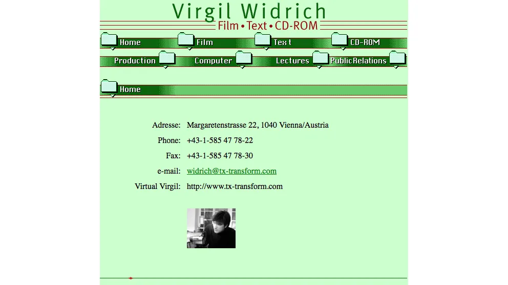 Erste Website auf members.magnet.at/v.widrich/
