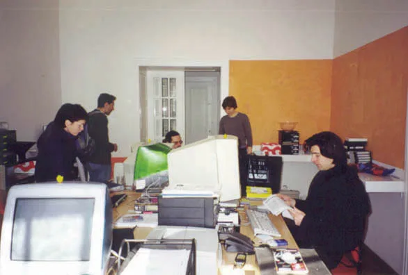 Die „Virgil Widrich Film- und Multimediaproduktions G.m.b.H.“ bezieht ihr erstes Büro in der Margaretenstraße 22 (beim F