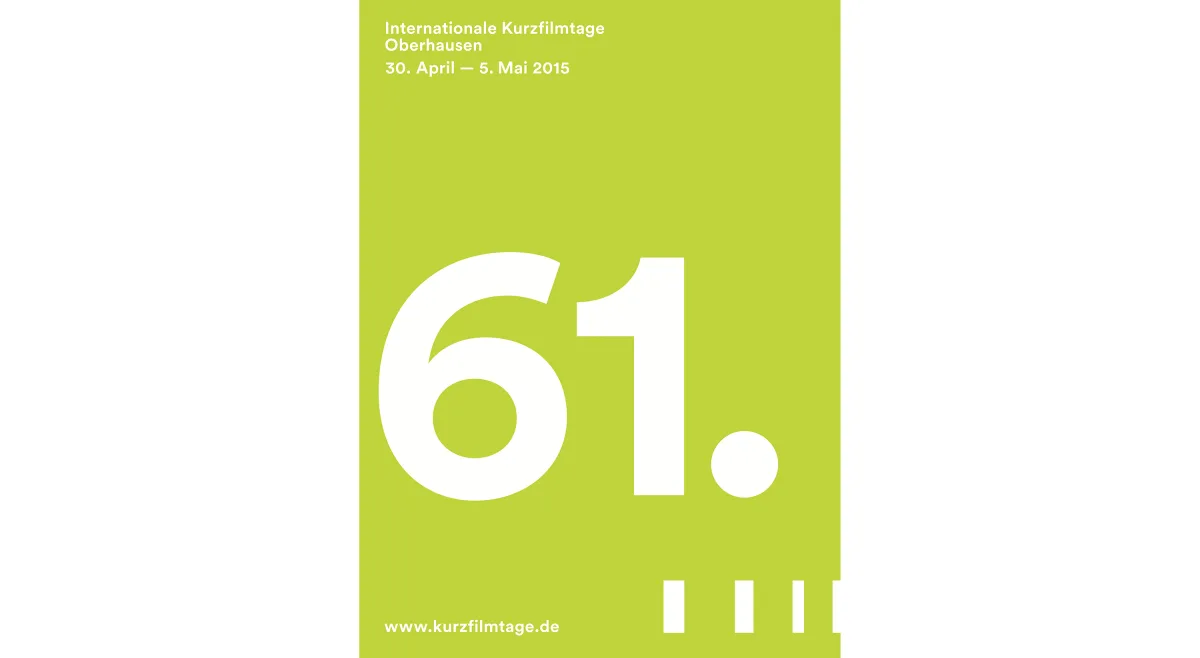 Oberhausen 2015 – 61. Internationale Kurzfilmtage – International Premiere