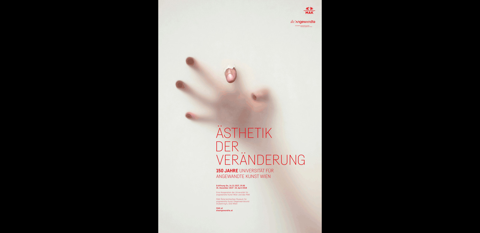 Ästhetik der Veränderung – 150 Jahre Universität für angewandte Kunst Wien, 2017
