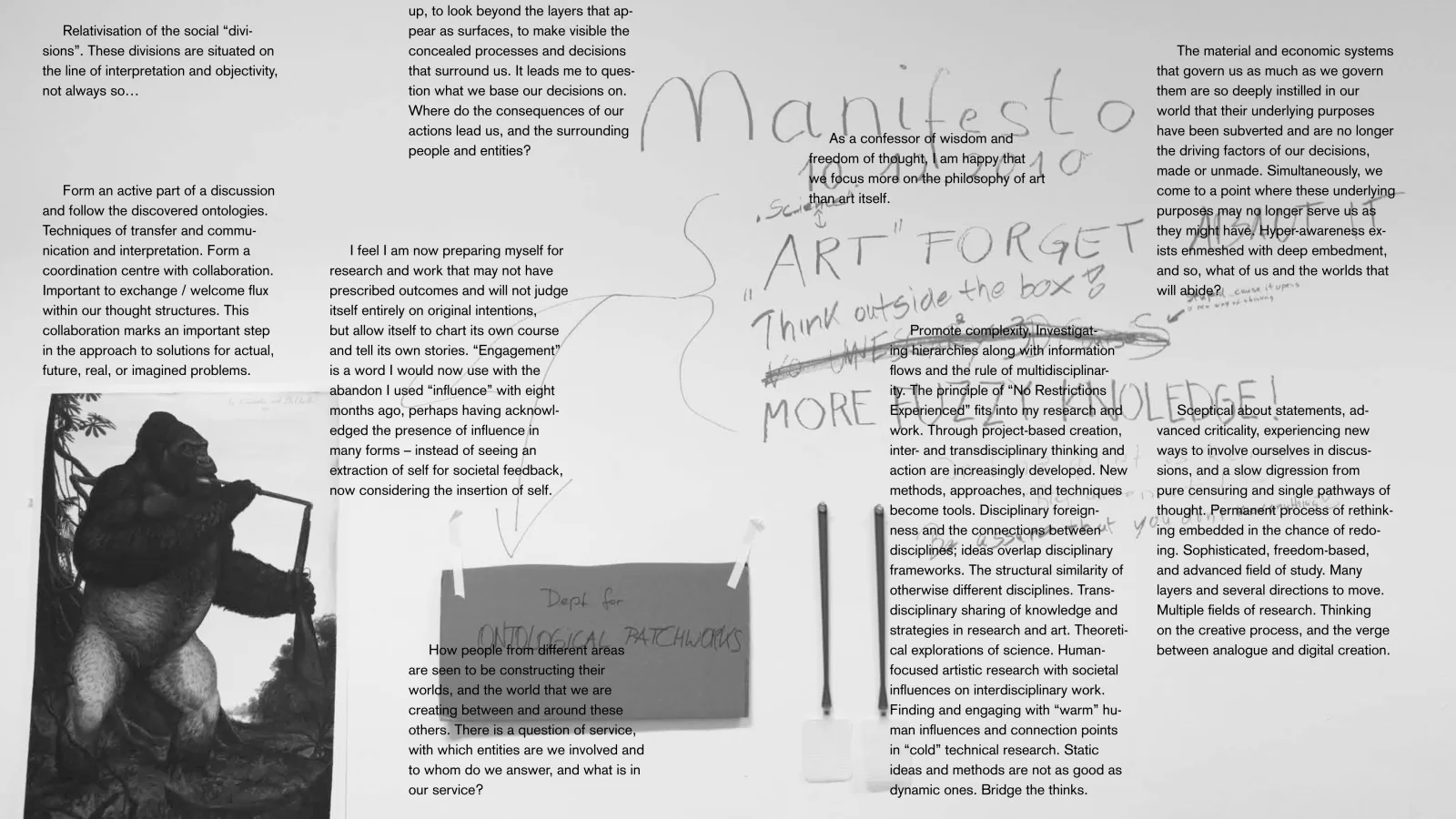 Page of the book, graphic design: Pepa Bugueiro Domingo, David Palme