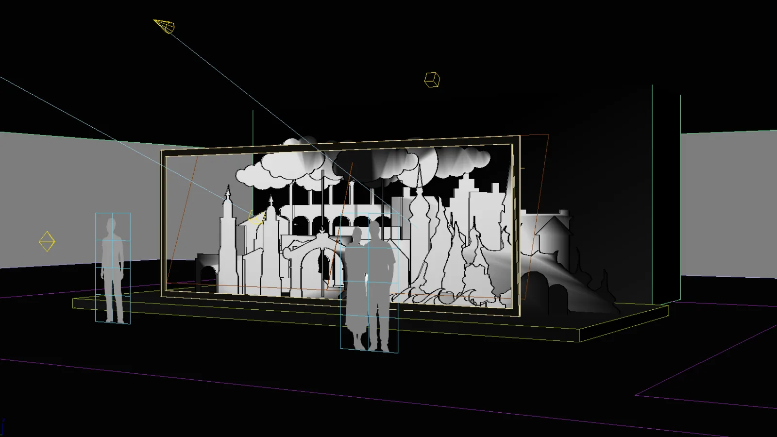 “90 Years of the Salzburg Festival”, installation “The Great World Theatre”, Stefan Fahrngruber/checkpointmedia