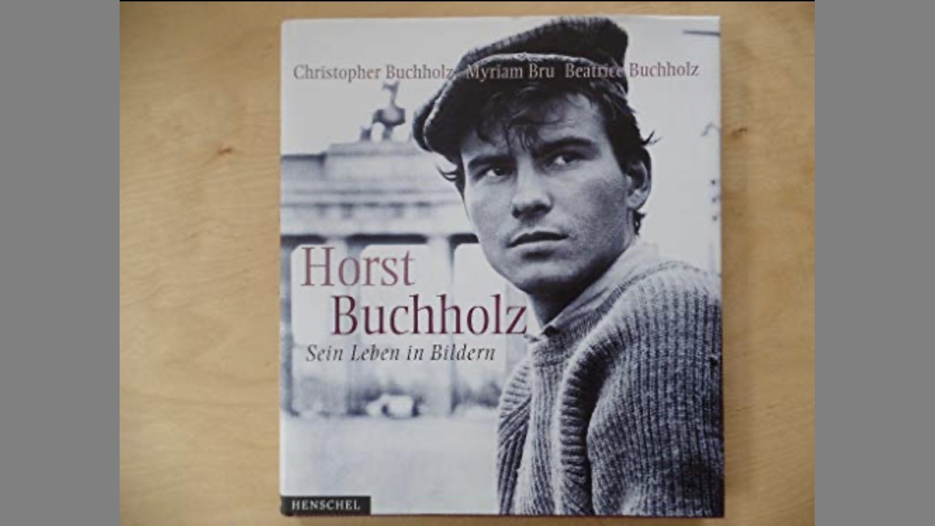 Buchcover „Horst Buchholz – sein Leben in Bildern“