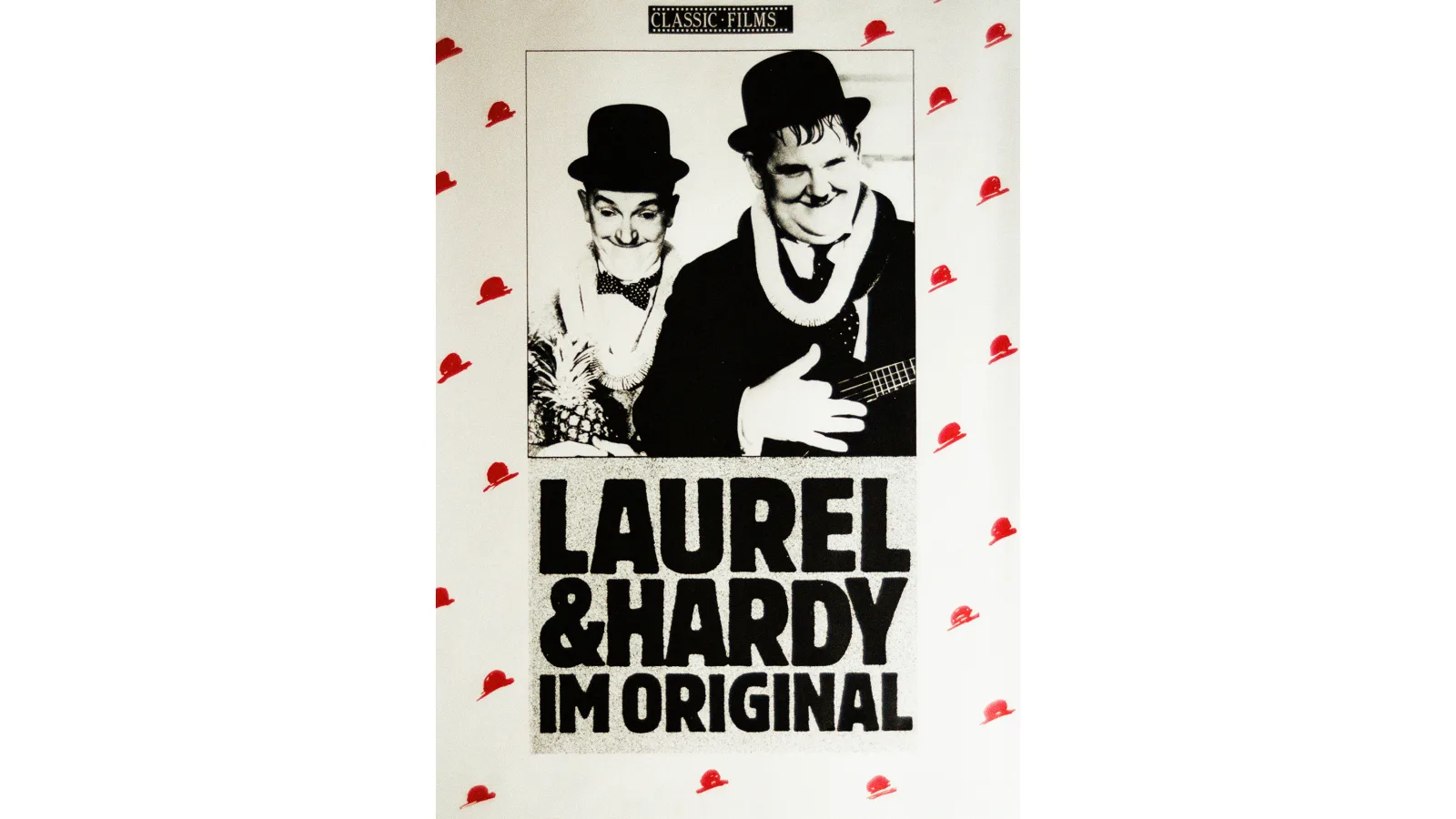Poster “Laurel & Hardy”, Classic Films, 1989