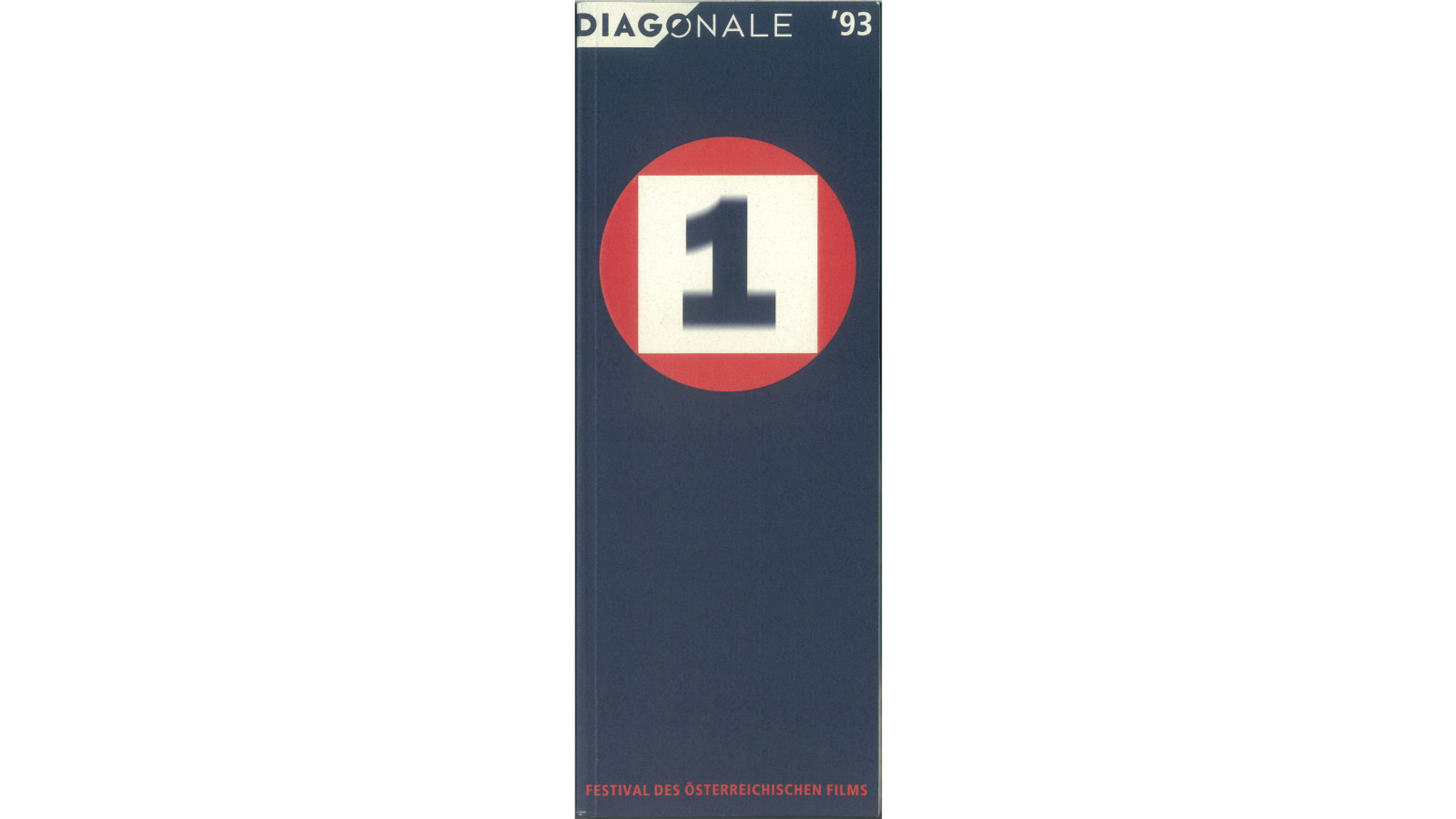 Diagonale 1993 Katalog, Grafik: Susanne Dechant