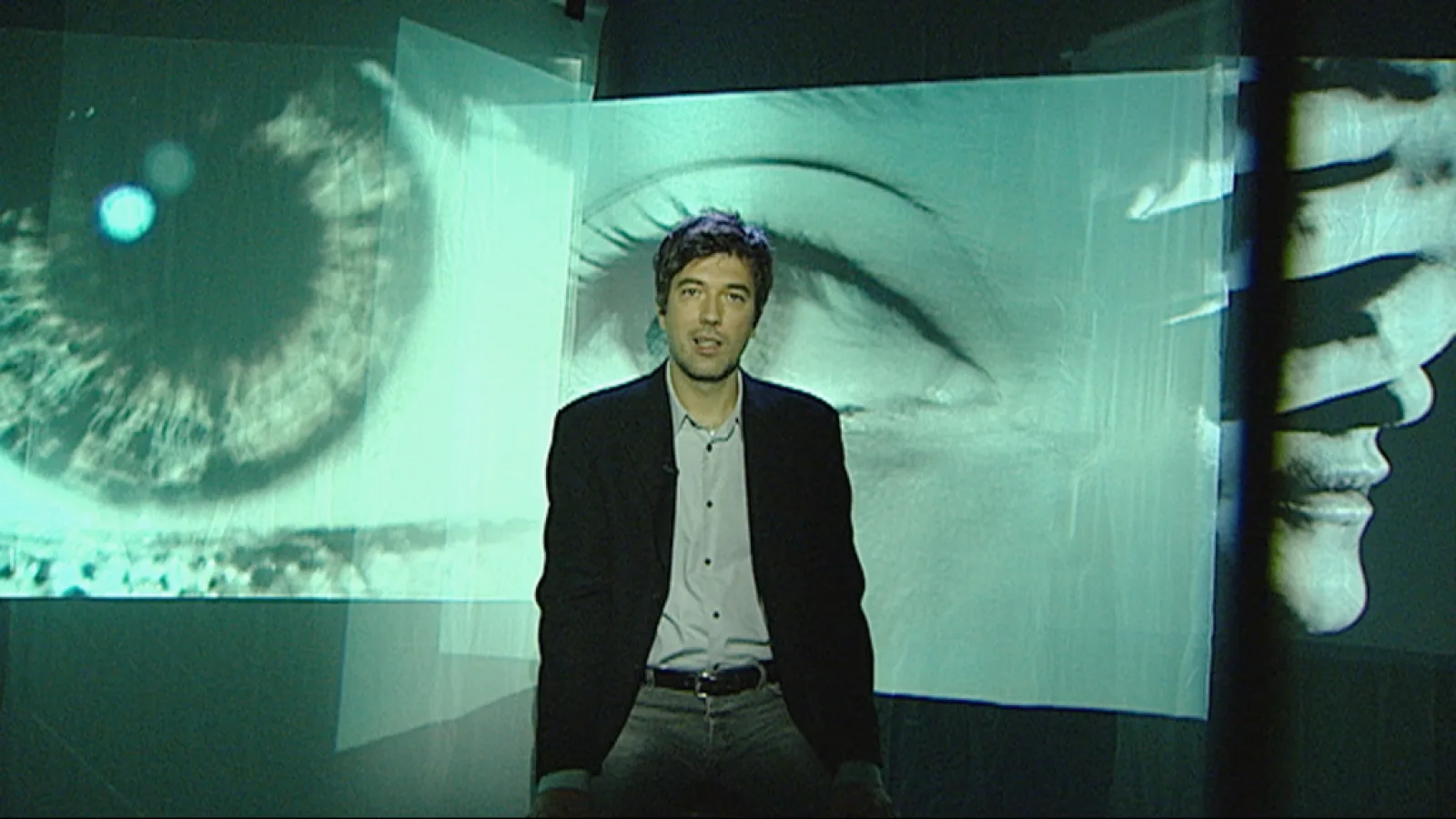 Virgil Widrich in “The Night of the Avant-Garde”, picture: ORF