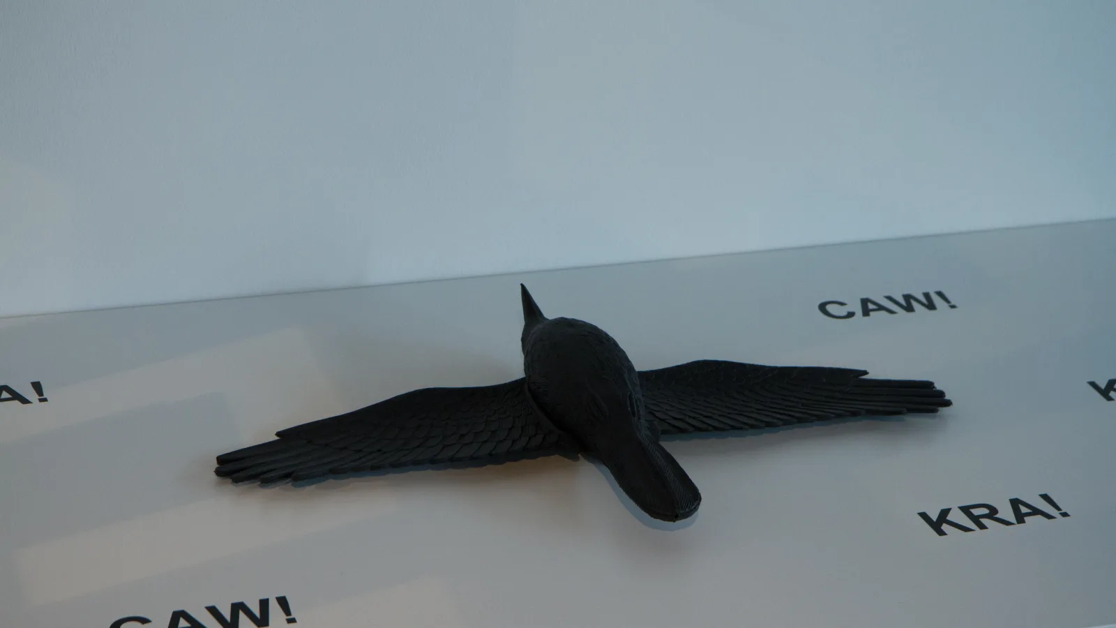 “[dis]placement – Information through Sound”, Barbara Macek: “Crows’ Death Talks”, 2016. Photo: Nemanja Popadic