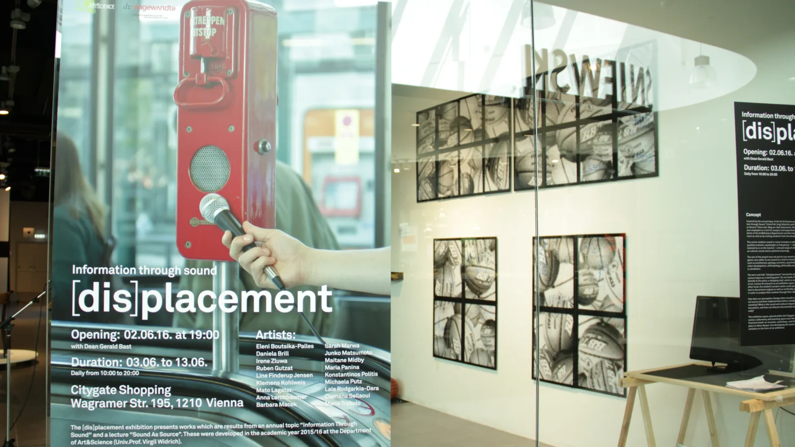 “[dis]placement – Information through Sound”, 2016. Foto: Virgil Widrich