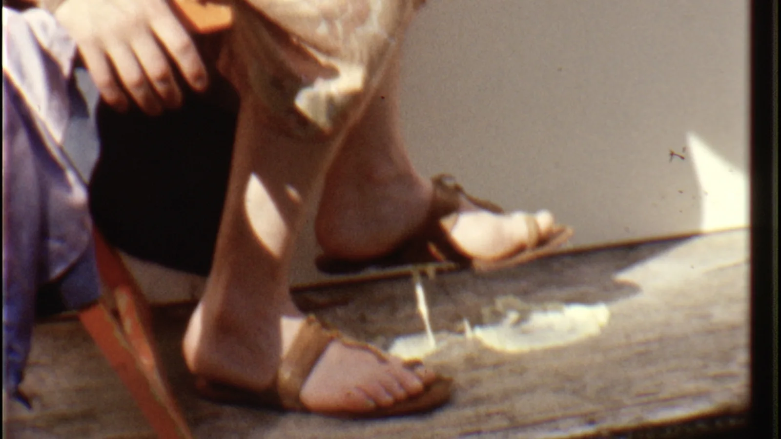 Still from “Fried Meat”, 1980