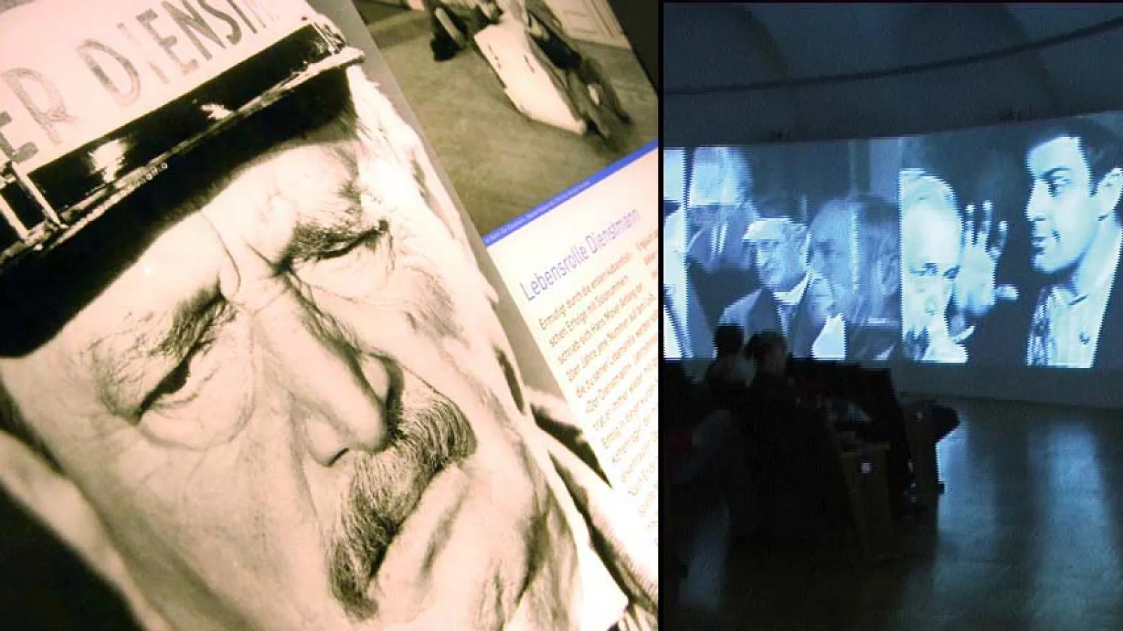 “Hans Moser Collage” at the Austrian Theatre Museum