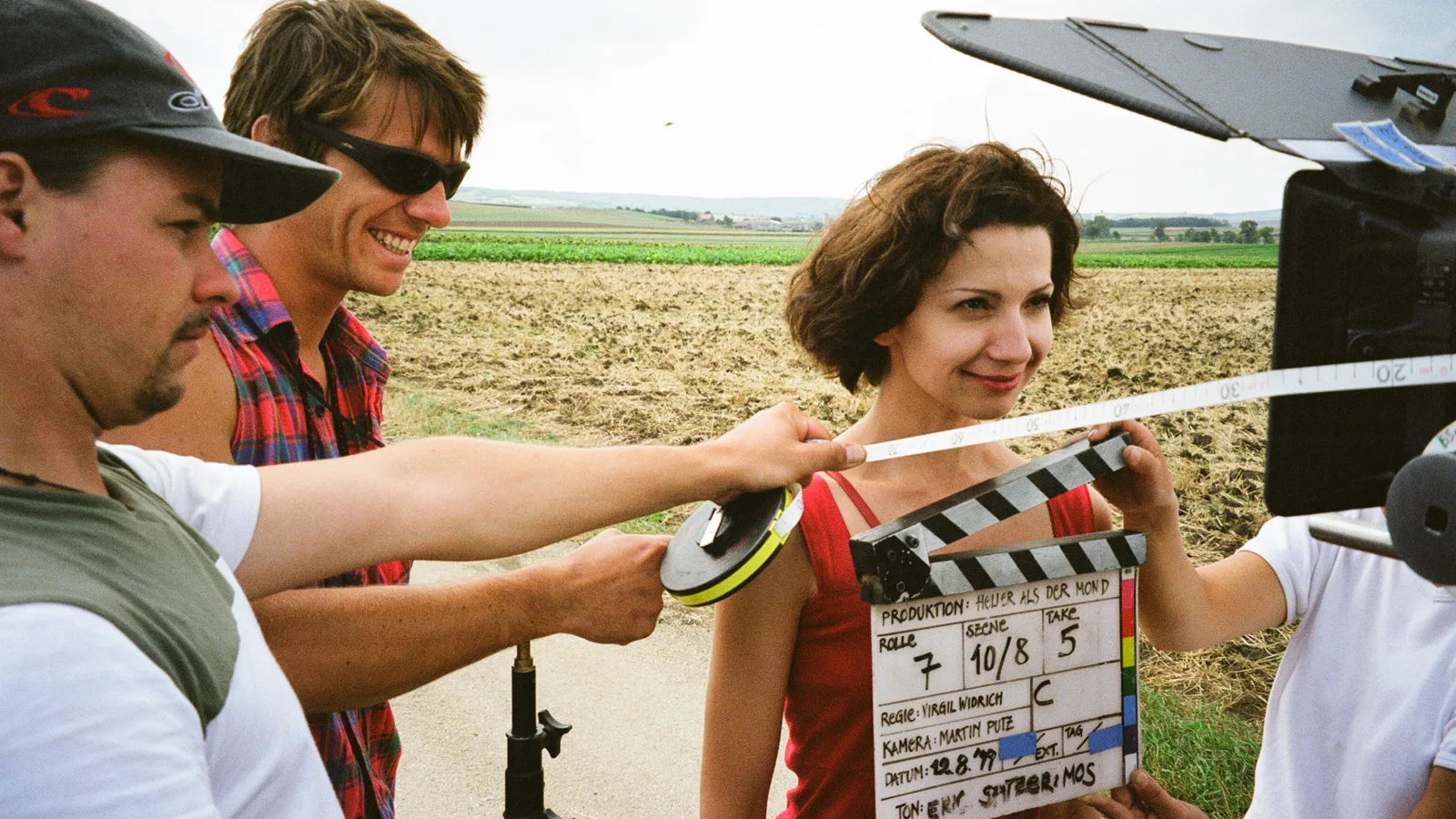 The shooting of “Heller als der Mond/Brighter than the Moon”, Piroska Szekely, 1999
