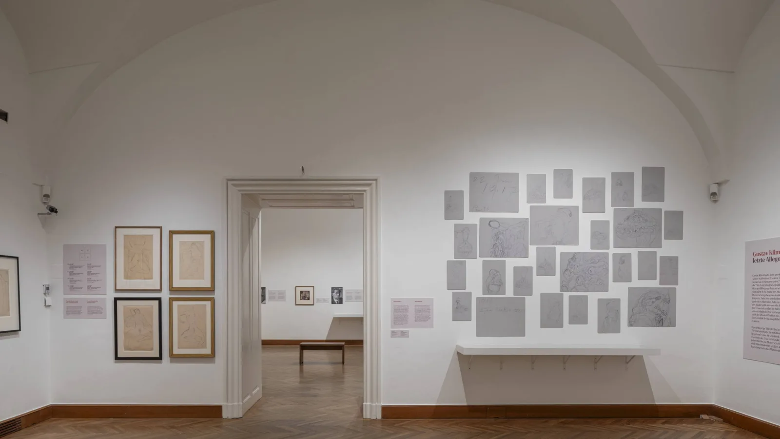 Ausstellung „IM BLICK: Gustav Klimt – Die Braut“, Oberes Belvedere, 2025, Foto: Johannes Stoll / Belvedere, Wien