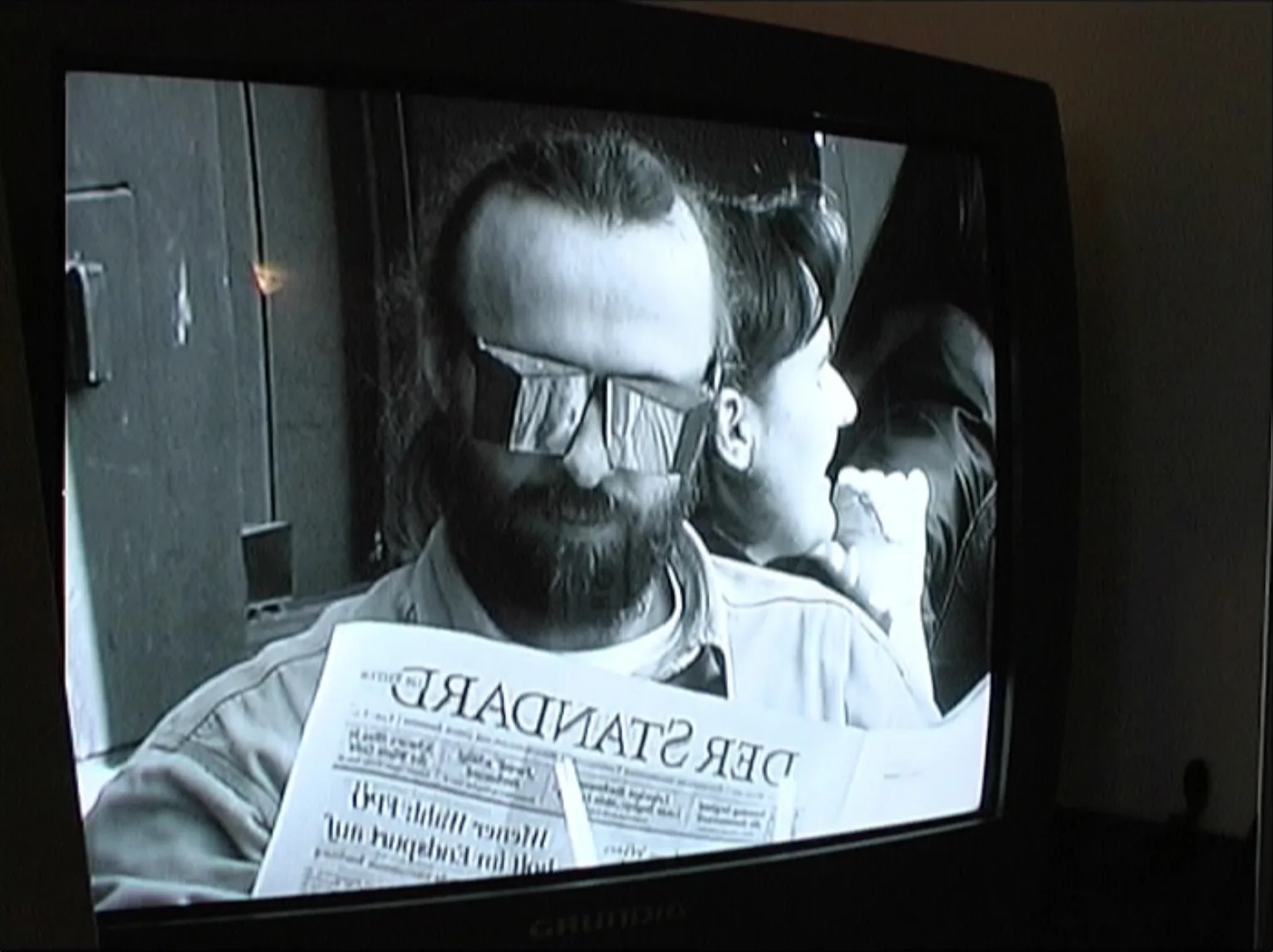 Still from the film “Leftright”, 2001