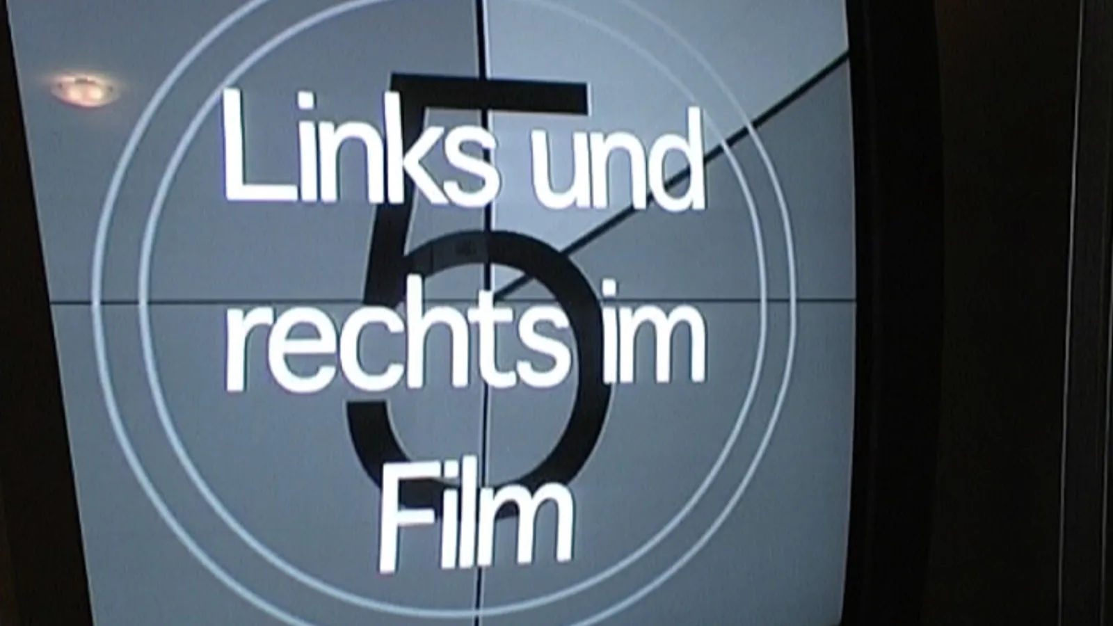 Still from the film “Leftright”, 2001
