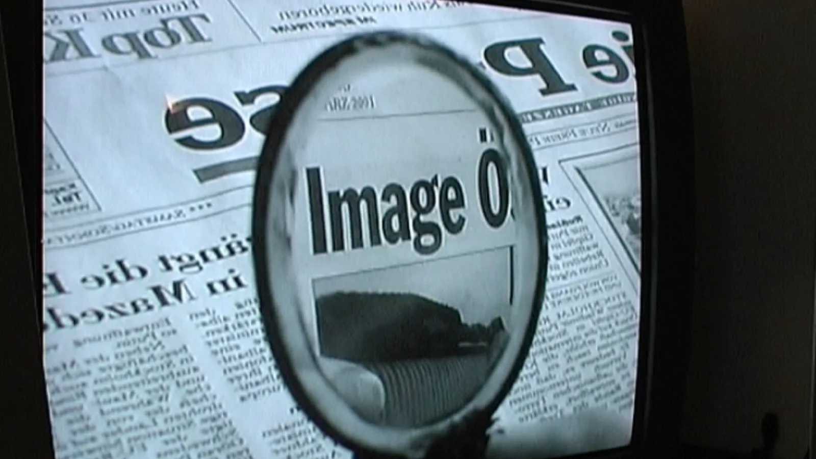 Still from the film “Leftright”, 2001