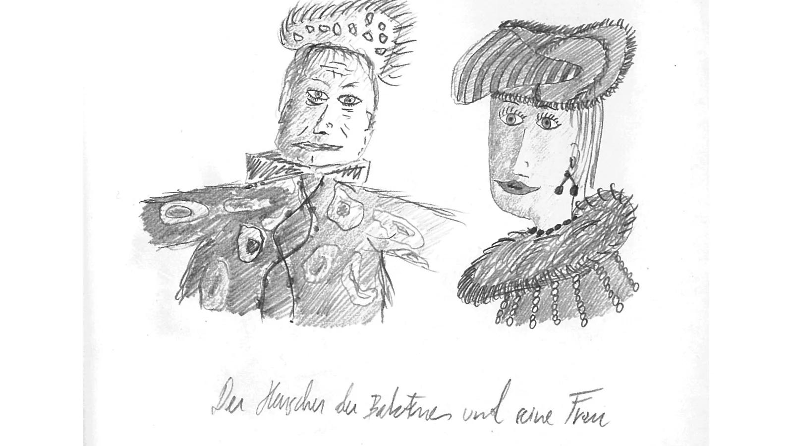 Early sketches for “Micromeo” by Virgil Widrich, 3.8.1987