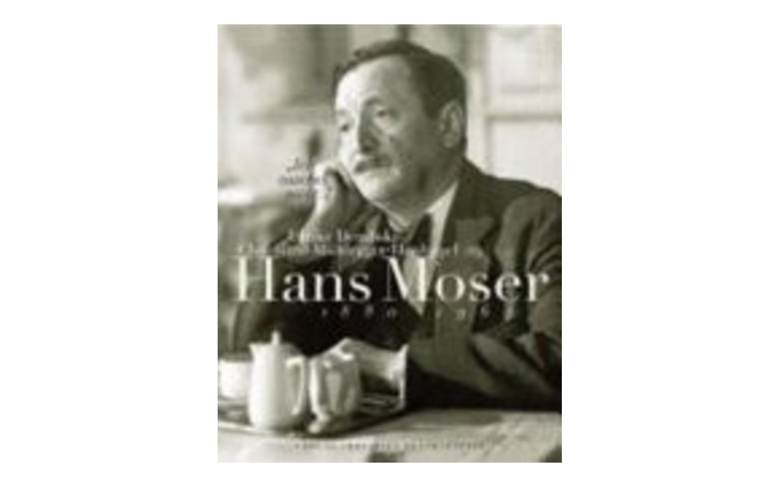Book cover “Hans Moser, 1880–1964 (Theatermuseum Catalogue)”