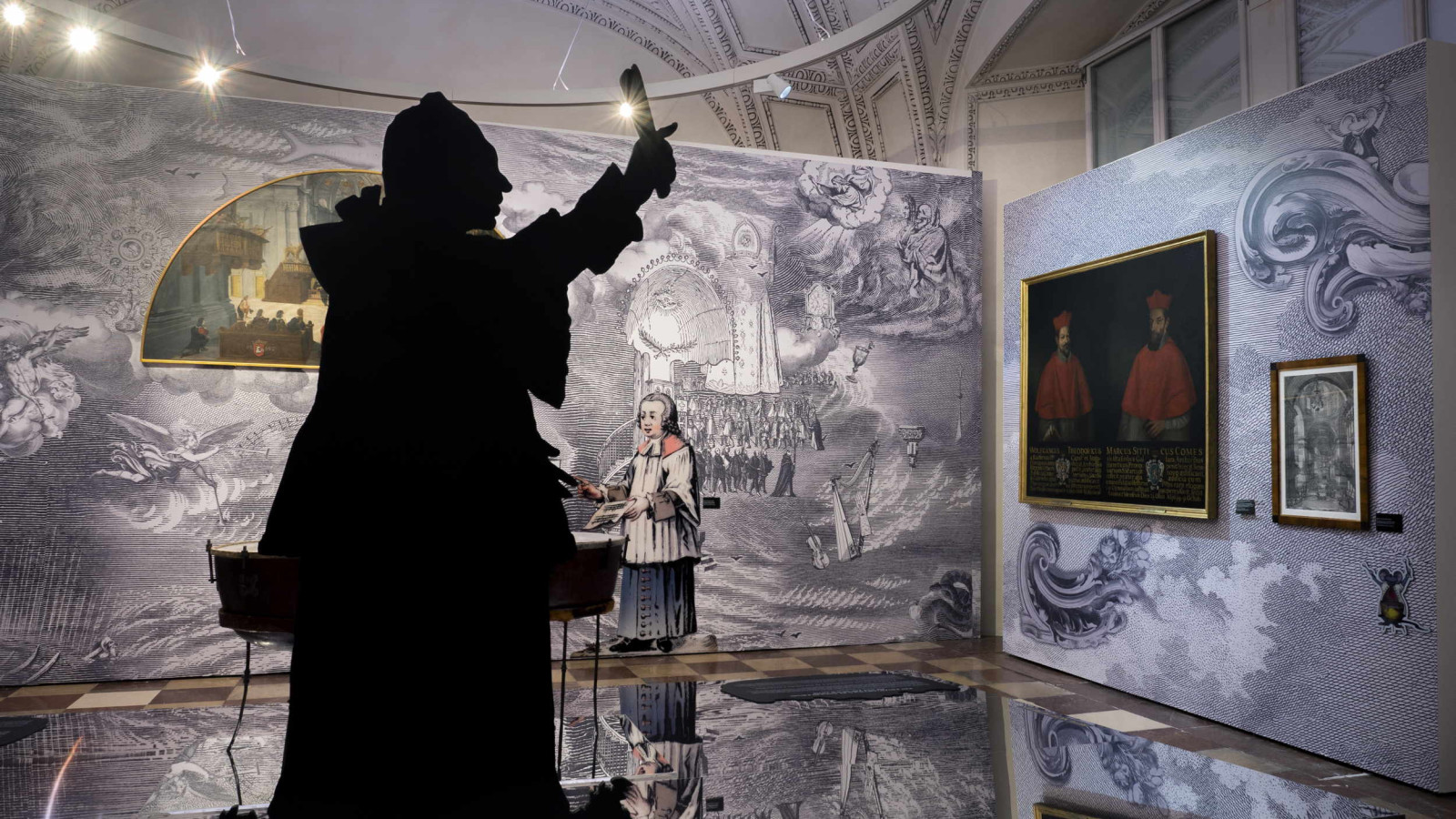 Ausstellung im DomQuartier Salzburg: „Überall Musik!“, Nordoratorium, 2020, Foto: Virgil Widrich