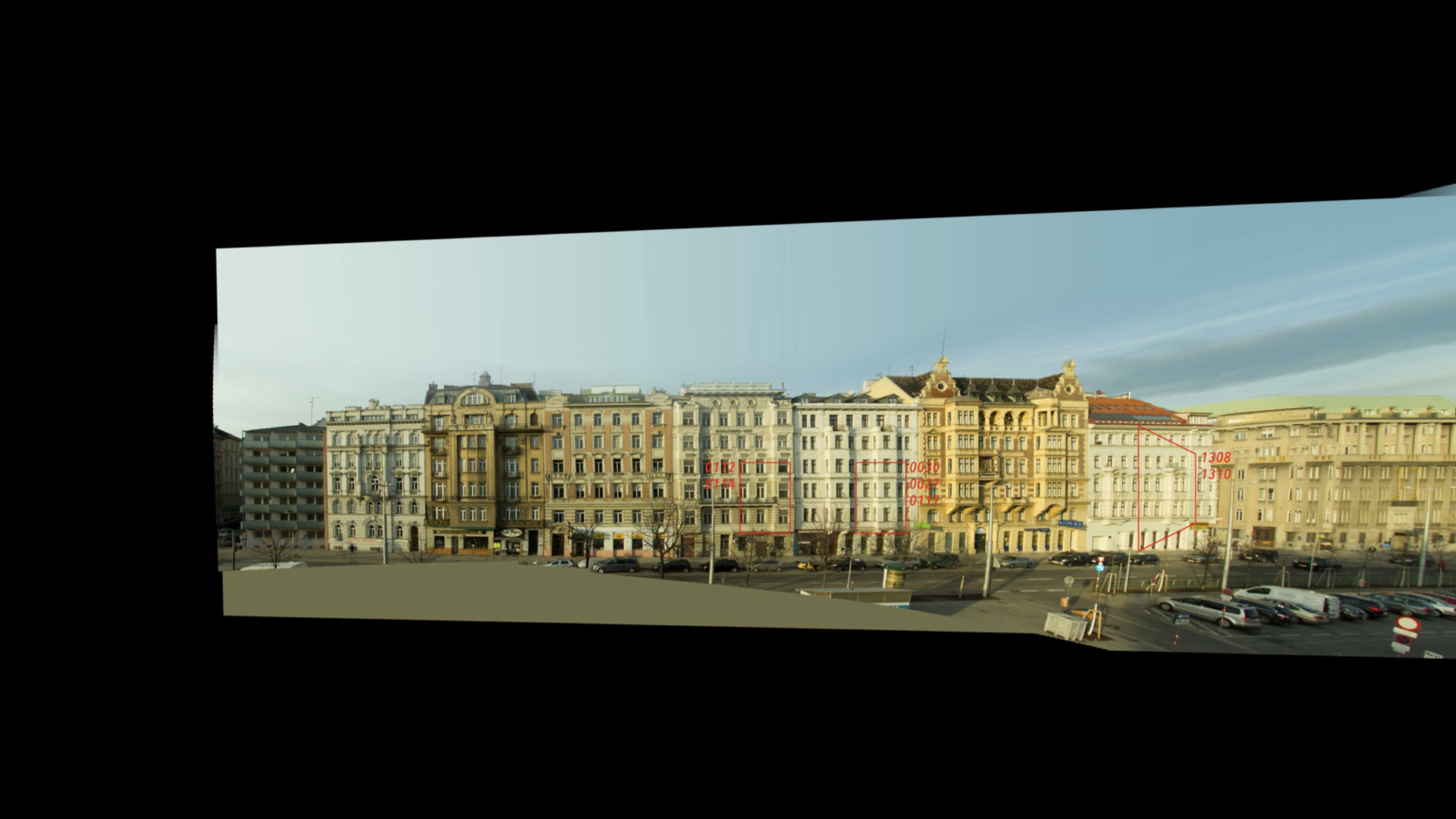 „Die Nacht der 1000 Stunden“: Panoramafoto der Umgebung des Hauses, 2015