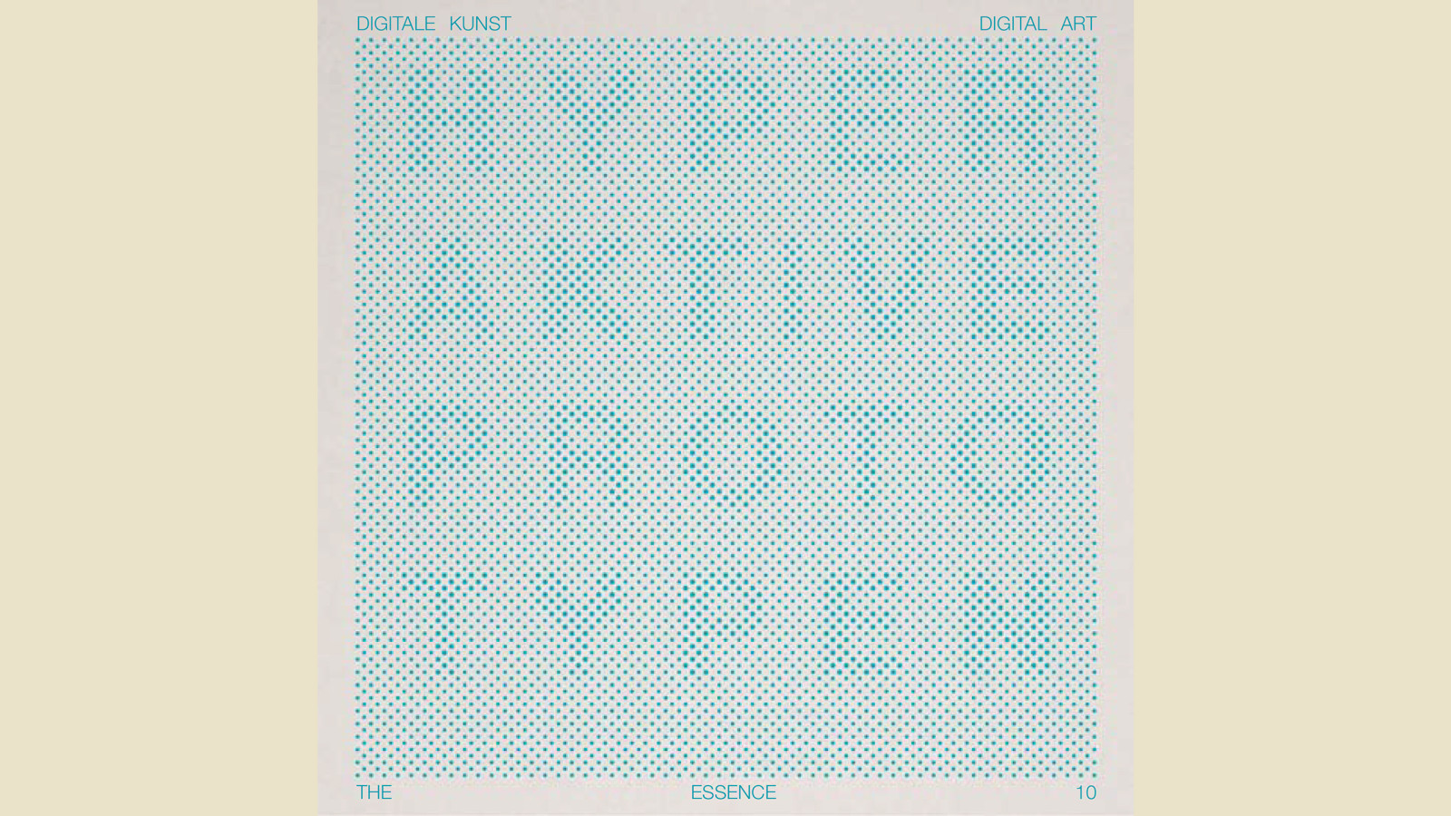 Katalog „Hyperaktive Prototypen“ für die „Essence10“ im Künstlerhaus, Wien. Grafik: Markus Riedler
