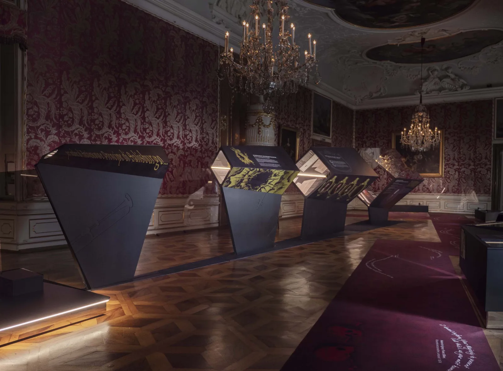 Exhibition in the DomQuartier Salzburg: “Music everywhere!”, Throne Hall, 2020, Photo: Virgil Widrich