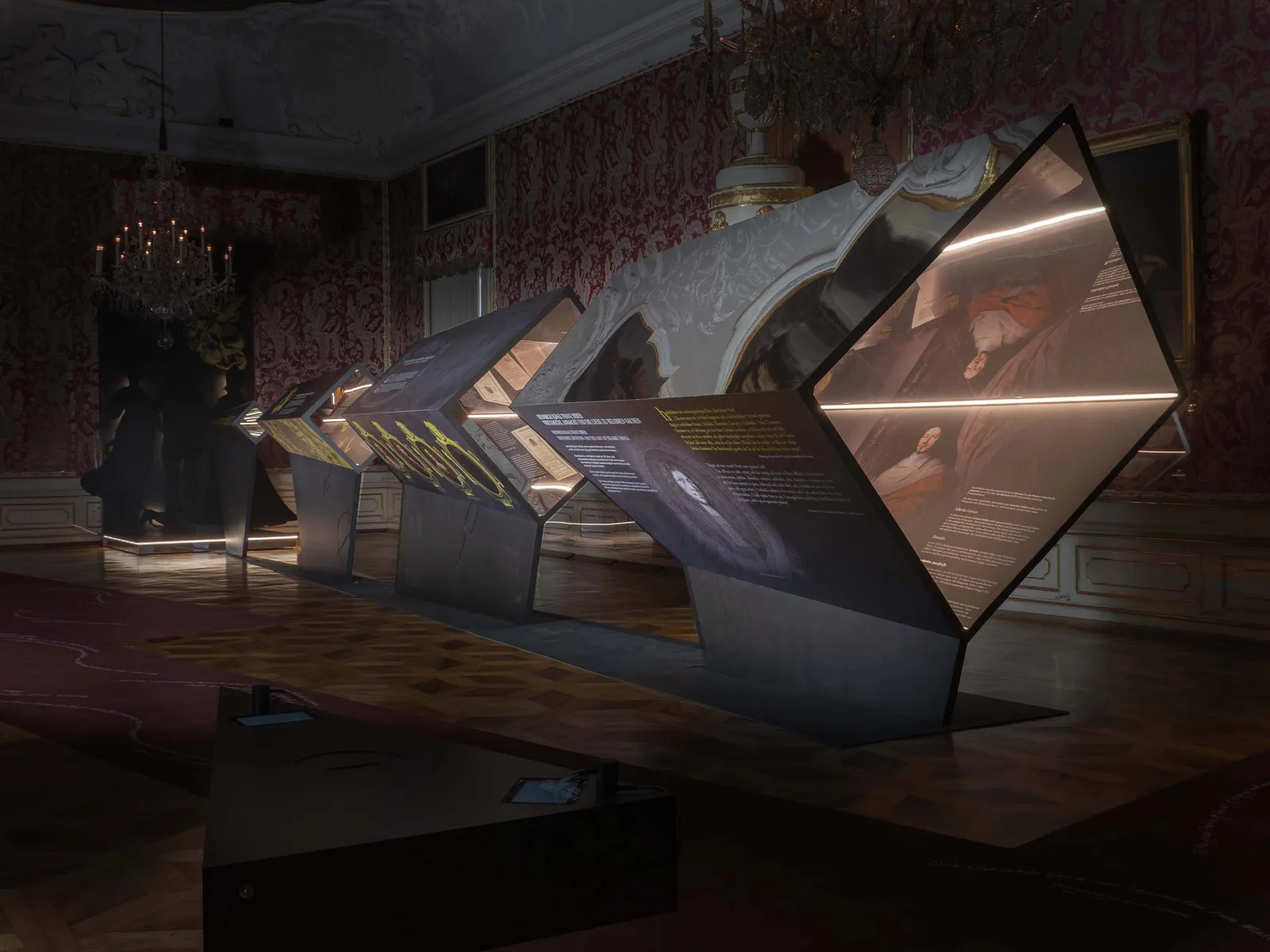 Exhibition in the DomQuartier Salzburg: “Music everywhere!”, Throne Hall, 2020, Photo: Virgil Widrich
