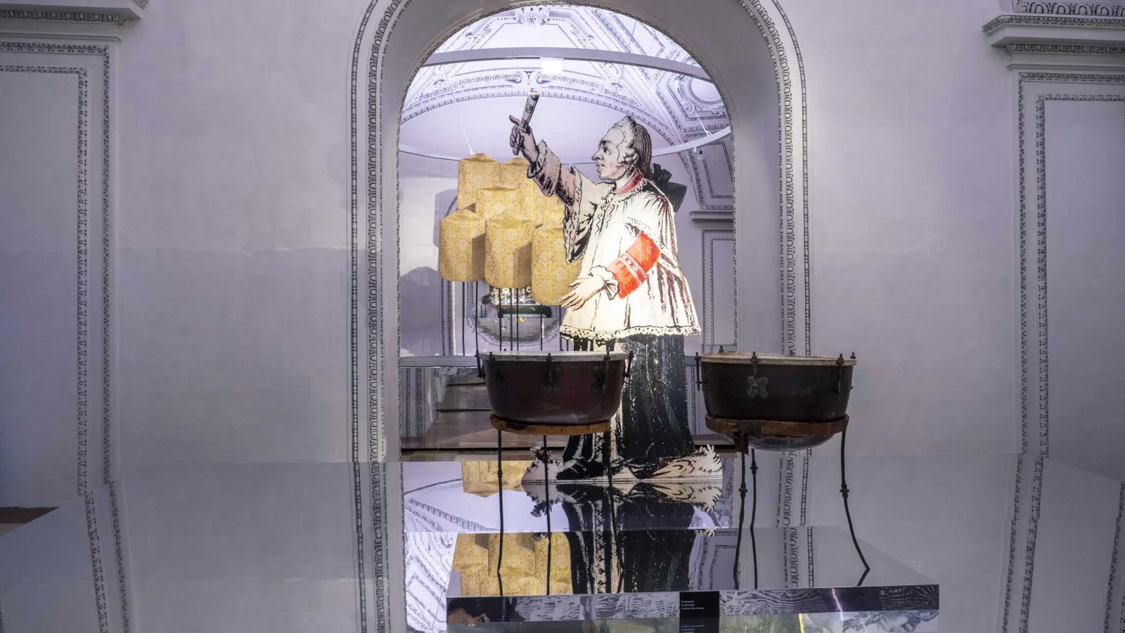 Exhibition in the DomQuartier Salzburg “Music everywhere!”, Northern Oratory, 2020, Photo: Virgil Widrich