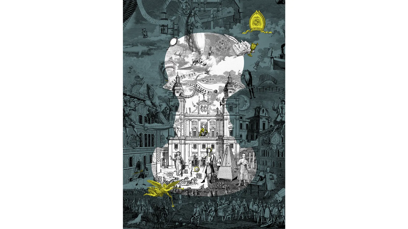 Exhibition at DomQuartier Salzburg: “Music everywhere”, poster sujet, Studio Kudlich, 2020