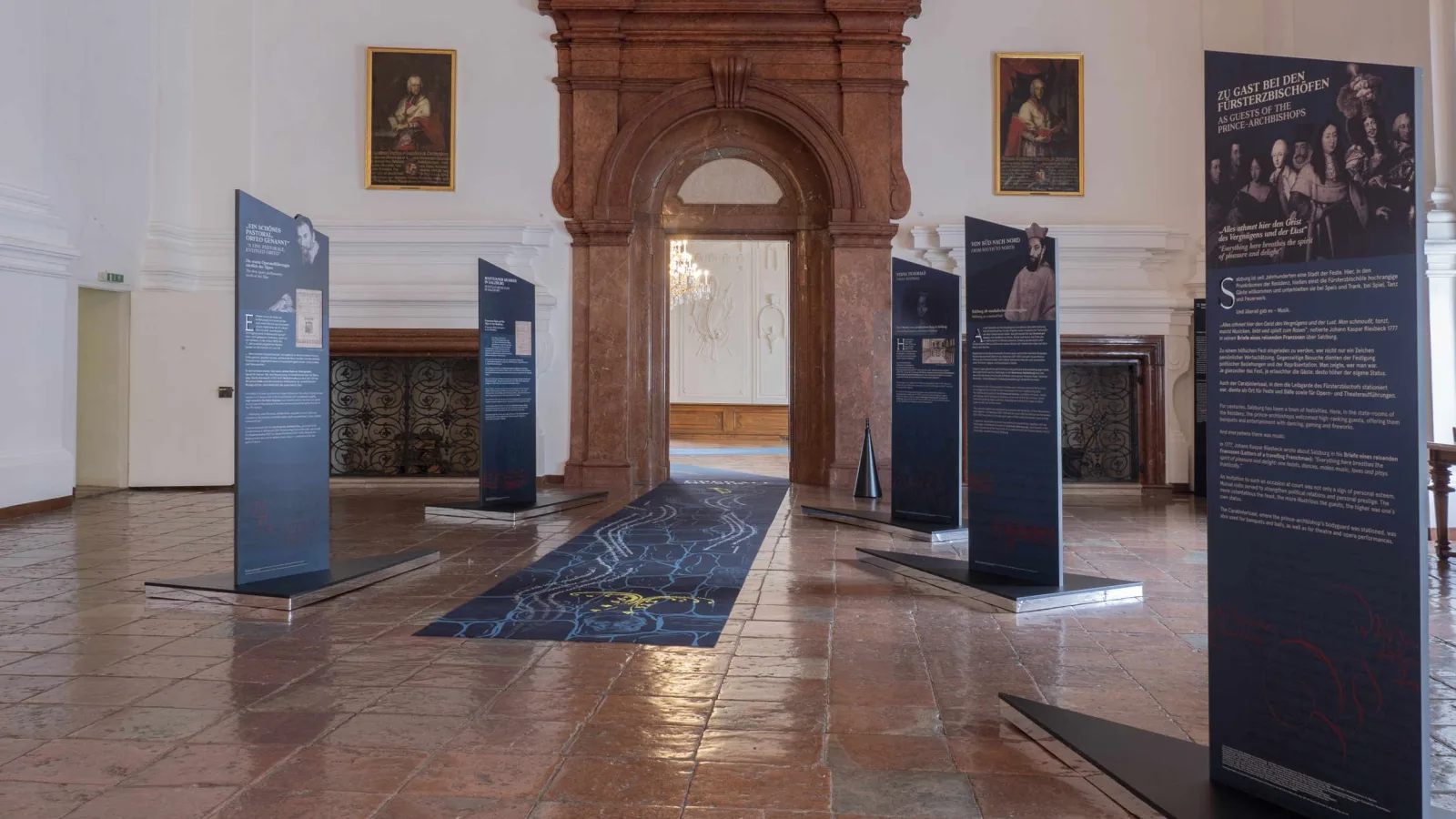 Exhibition in the DomQuartier Salzburg: “Music everywhere!”, Carabinieri Hall, 2020, Photo: Virgil Widrich