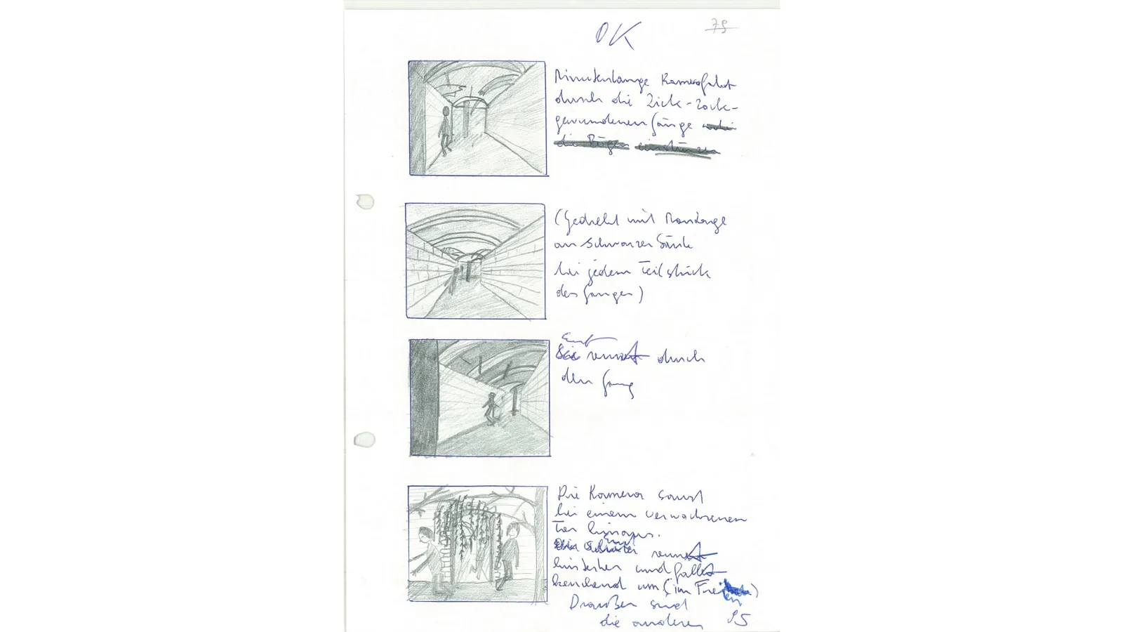 Story board “The Spirit of Time”, 1983-85